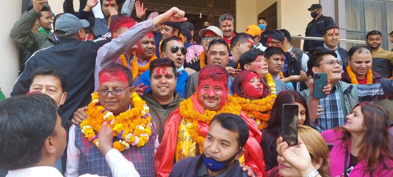 नेपाल पत्रकार महासंघको अध्यक्षमा विपुल पोखरेल विजय